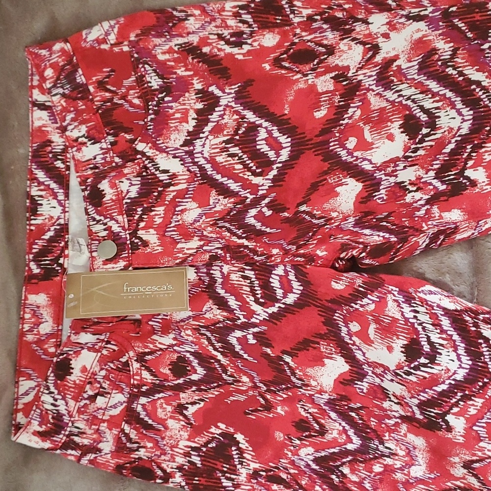 Francesca's Collections Women's COTTON Skinny Pants Jeans New